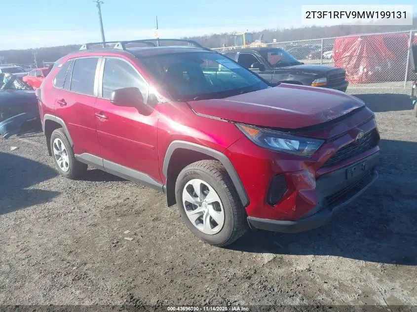 2T3F1RFV9MW199131 2021 Toyota Rav4 Le