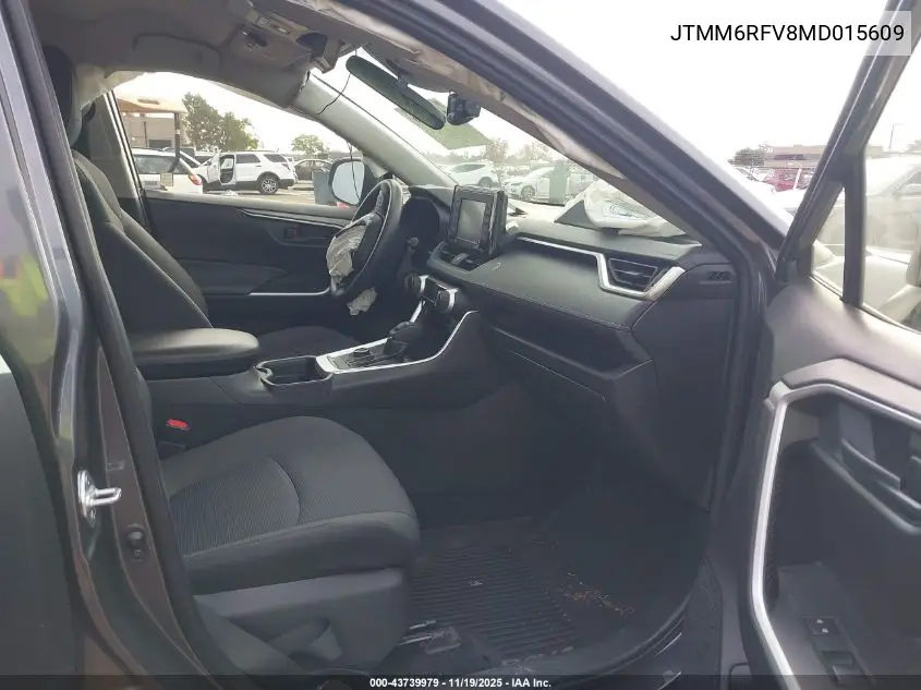 JTMM6RFV8MD015609 2021 Toyota Rav4 Hybrid Le
