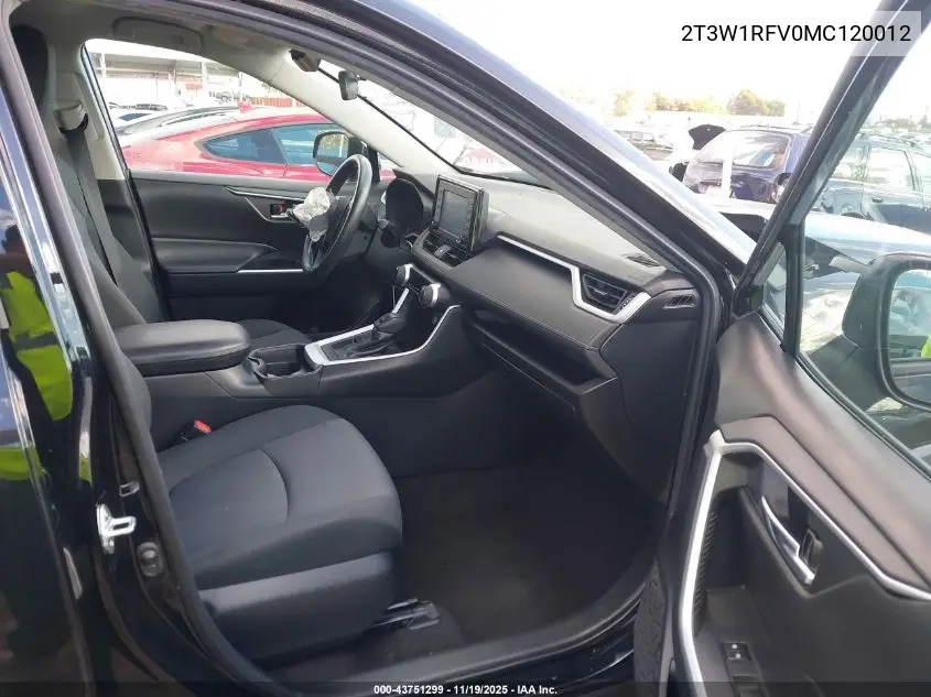 2T3W1RFV0MC120012 2021 Toyota Rav4 Xle