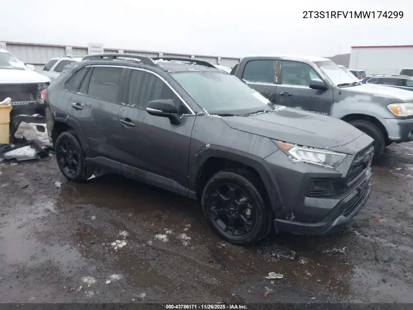 2T3S1RFV1MW174299 2021 Toyota Rav4 Trd Off-Road