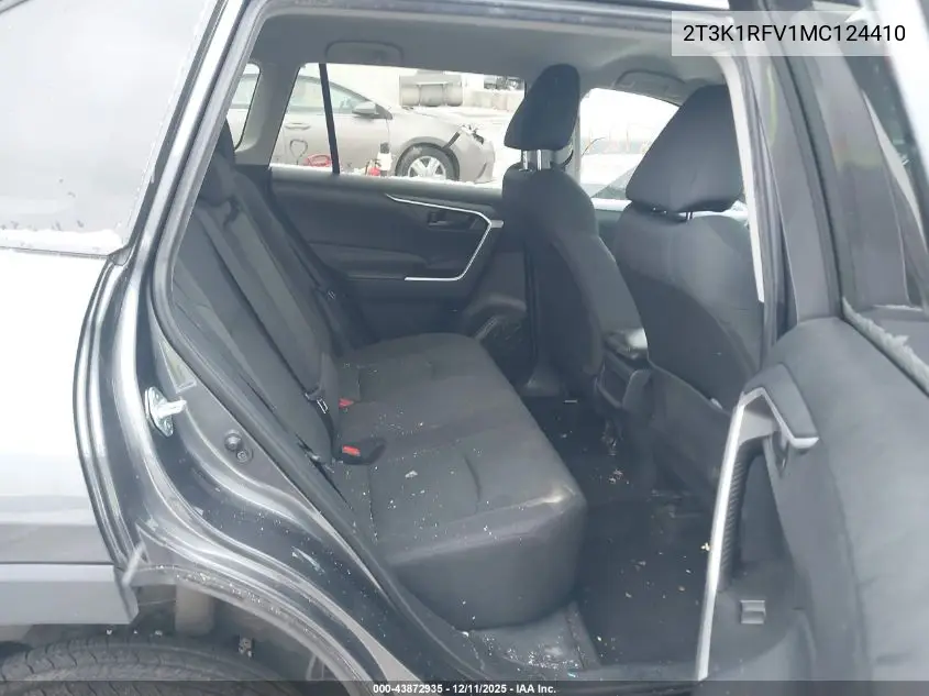 2T3K1RFV1MC124410 2021 Toyota Rav4 Le