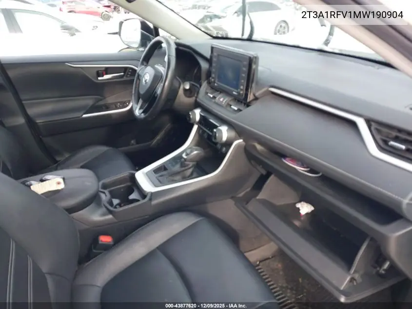 2T3A1RFV1MW190904 2021 Toyota Rav4 Xle Premium