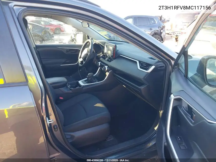 2T3H1RFV8MC117156 2021 Toyota Rav4 Le