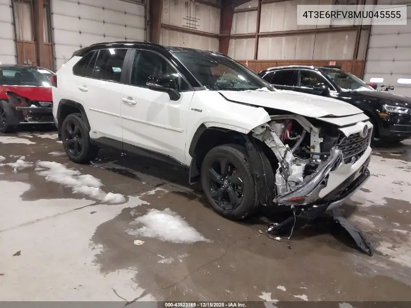 4T3E6RFV8MU045555 2021 Toyota Rav4 Hybrid Xse