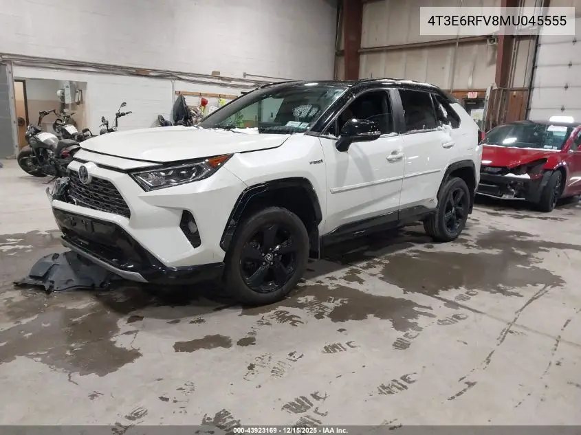 4T3E6RFV8MU045555 2021 Toyota Rav4 Hybrid Xse