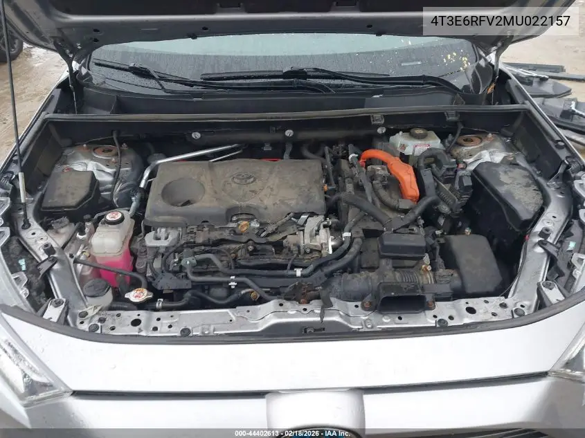 4T3E6RFV2MU022157 2021 Toyota Rav4 Hybrid Xse