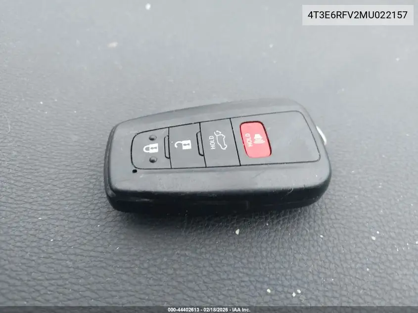 4T3E6RFV2MU022157 2021 Toyota Rav4 Hybrid Xse