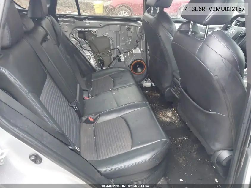 4T3E6RFV2MU022157 2021 Toyota Rav4 Hybrid Xse