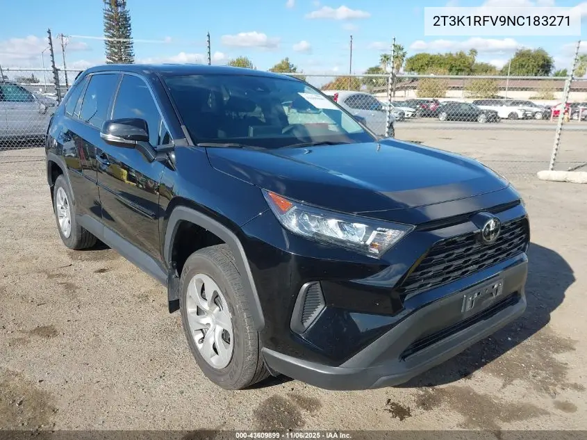 2T3K1RFV9NC183271 2022 Toyota Rav4 Le