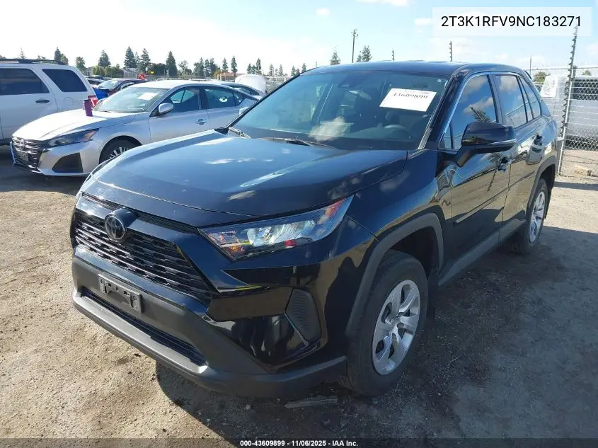 2T3K1RFV9NC183271 2022 Toyota Rav4 Le