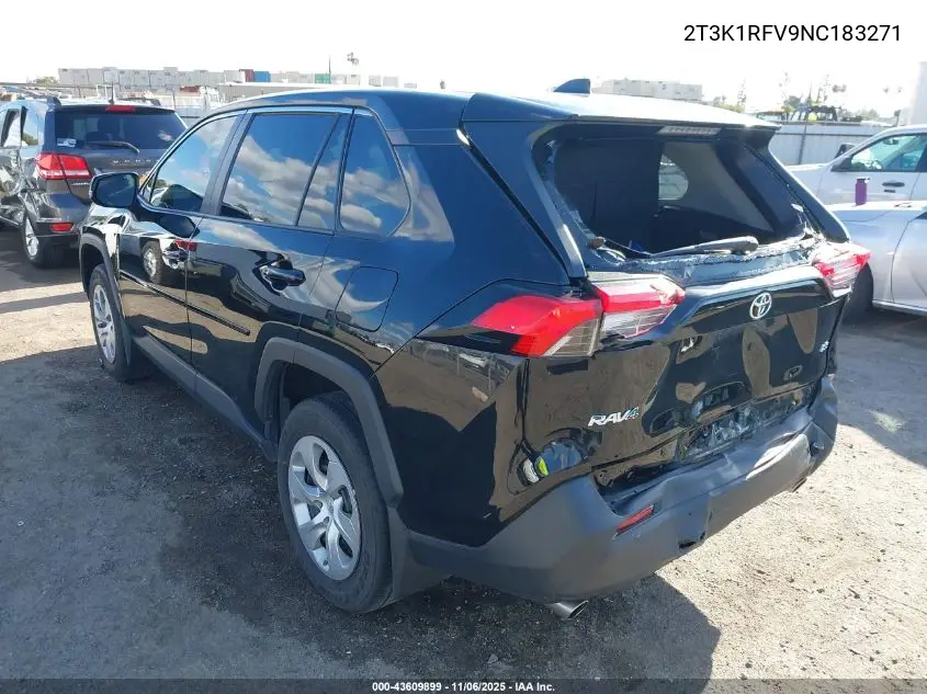 2T3K1RFV9NC183271 2022 Toyota Rav4 Le