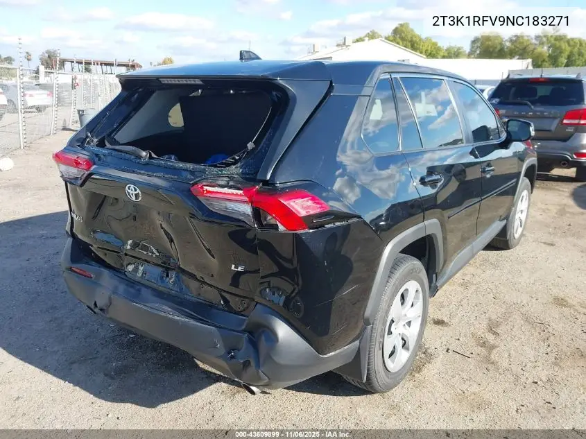 2T3K1RFV9NC183271 2022 Toyota Rav4 Le