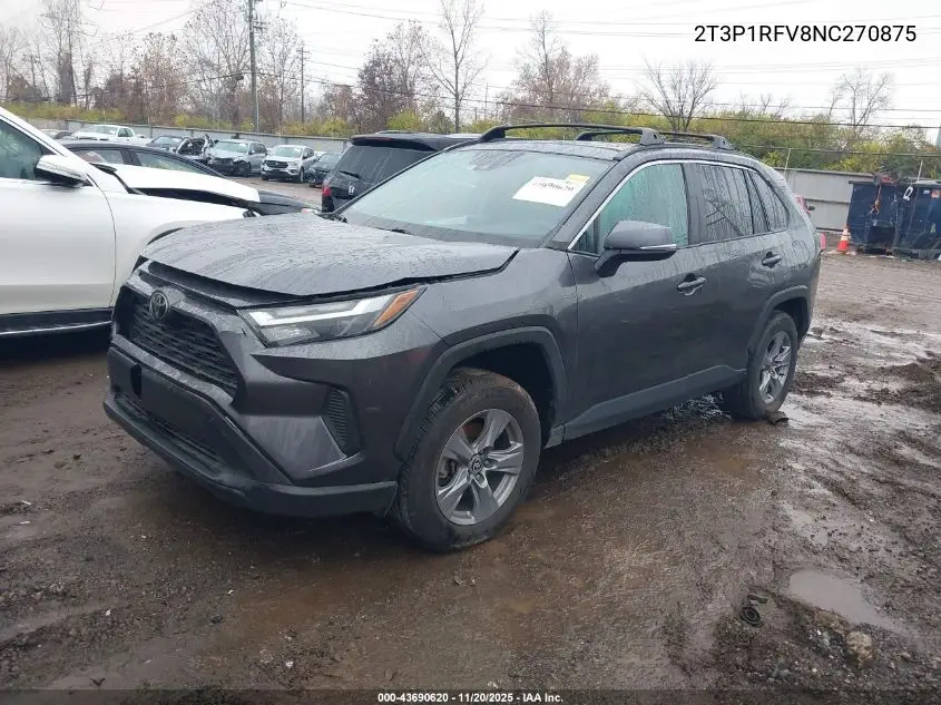 2T3P1RFV8NC270875 2022 Toyota Rav4 Xle