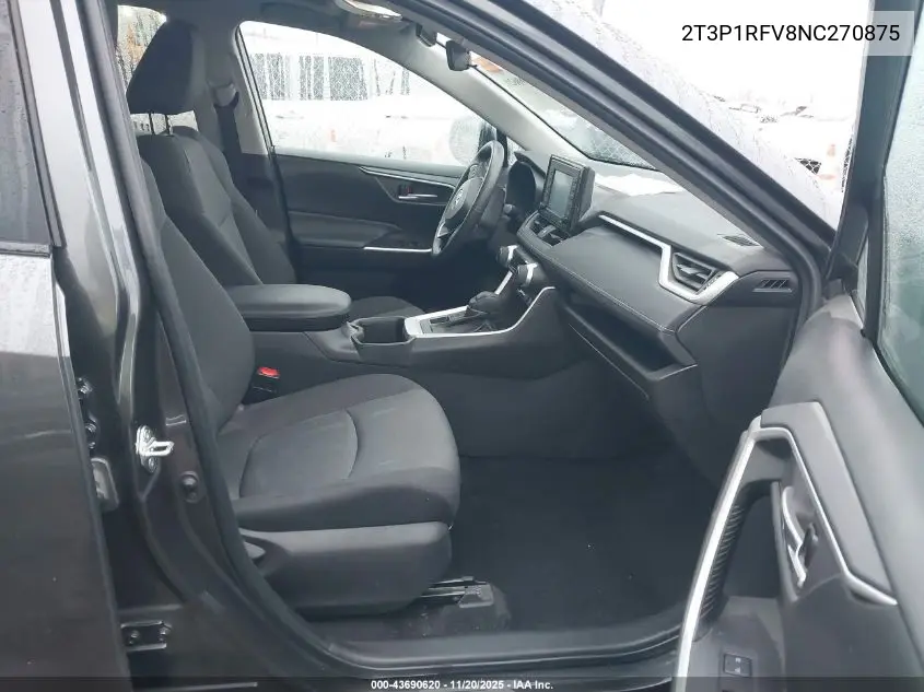 2T3P1RFV8NC270875 2022 Toyota Rav4 Xle
