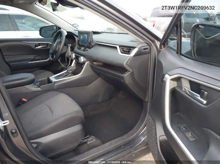 2T3W1RFV2NC209632 2022 Toyota Rav4 Xle