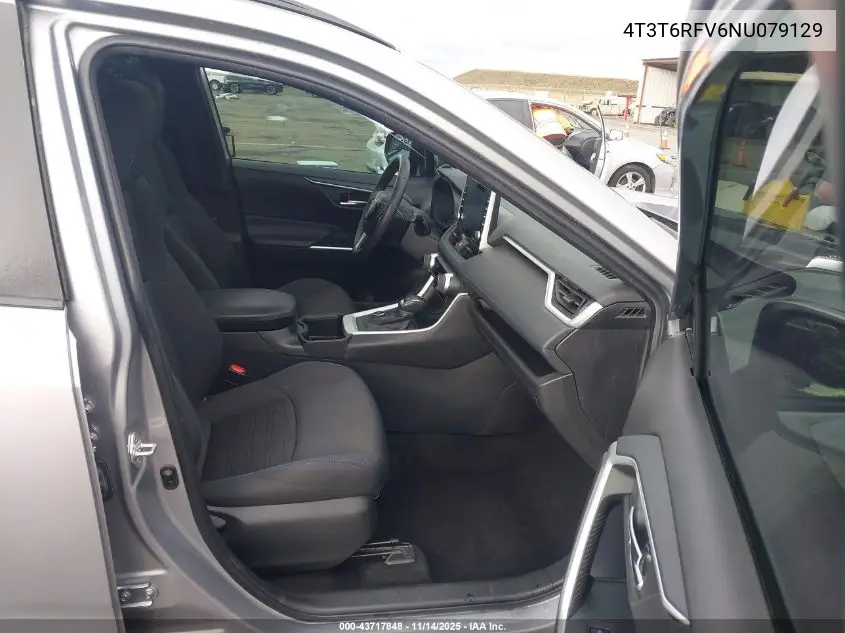 4T3T6RFV6NU079129 2022 Toyota Rav4 Hybrid Se