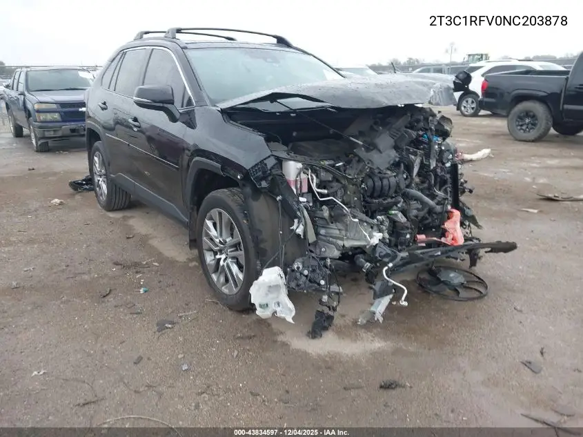 2T3C1RFV0NC203878 2022 Toyota Rav4 Xle Premium