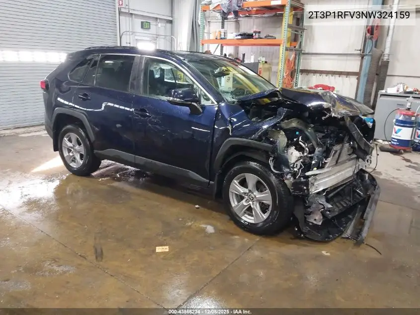 2T3P1RFV3NW324159 2022 Toyota Rav4 Xle