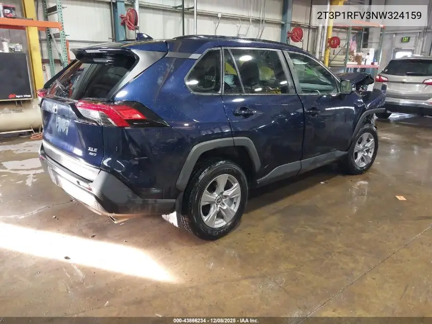 2T3P1RFV3NW324159 2022 Toyota Rav4 Xle