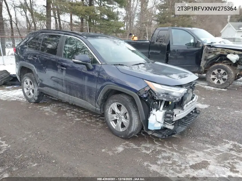 2T3P1RFVXNW275364 2022 Toyota Rav4 Xle