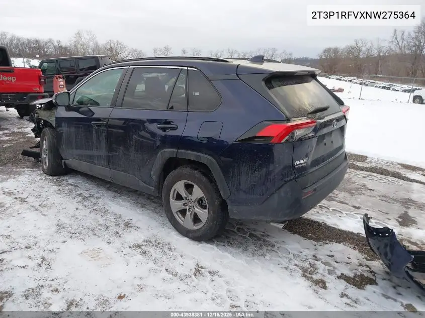 2T3P1RFVXNW275364 2022 Toyota Rav4 Xle