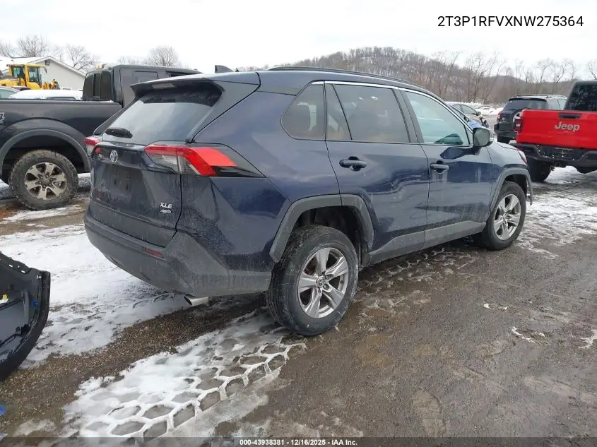 2T3P1RFVXNW275364 2022 Toyota Rav4 Xle