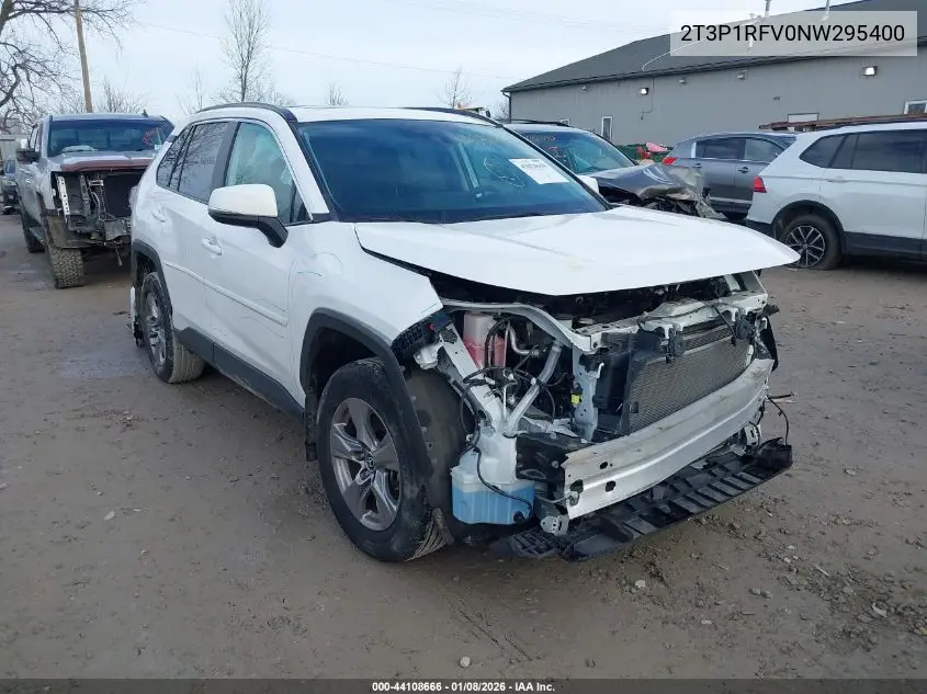 2T3P1RFV0NW295400 2022 Toyota Rav4 Xle