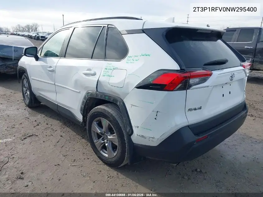 2T3P1RFV0NW295400 2022 Toyota Rav4 Xle
