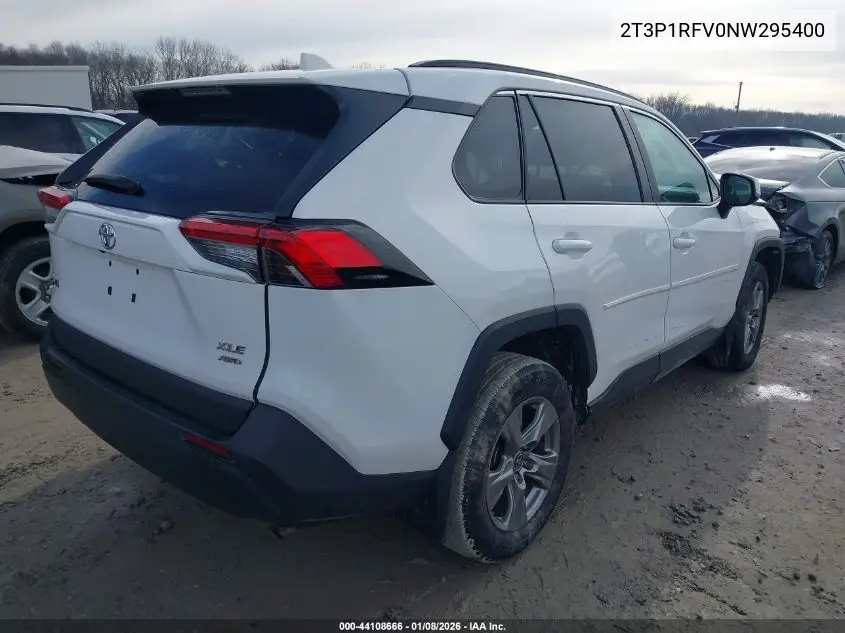 2T3P1RFV0NW295400 2022 Toyota Rav4 Xle