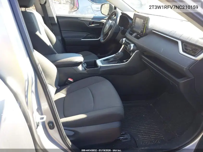 2T3W1RFV7NC210159 2022 Toyota Rav4 Xle
