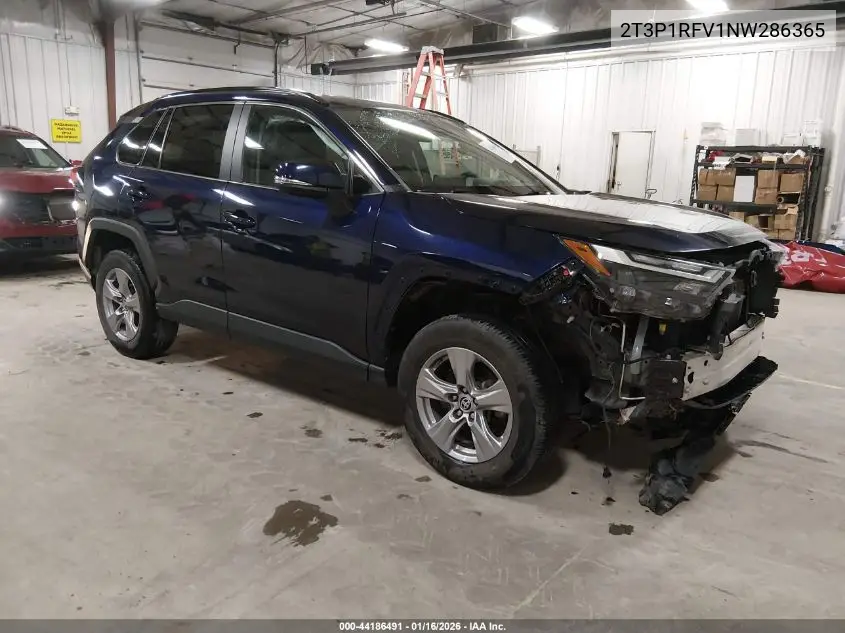 2T3P1RFV1NW286365 2022 Toyota Rav4 Xle