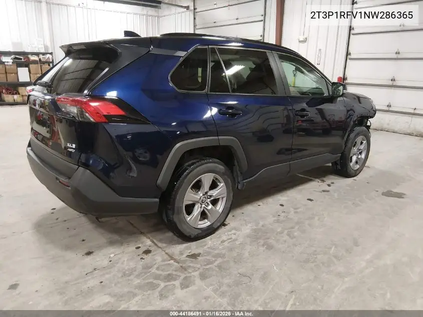 2T3P1RFV1NW286365 2022 Toyota Rav4 Xle