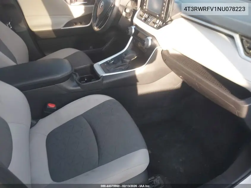 4T3RWRFV1NU078223 2022 Toyota Rav4 Hybrid Xle