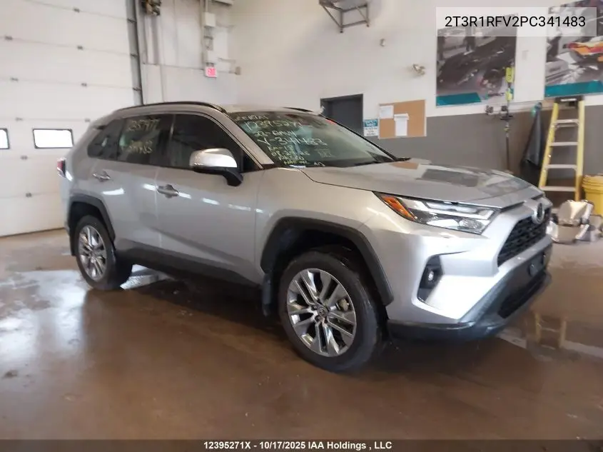 2T3R1RFV2PC341483 2023 Toyota Rav4 Xle