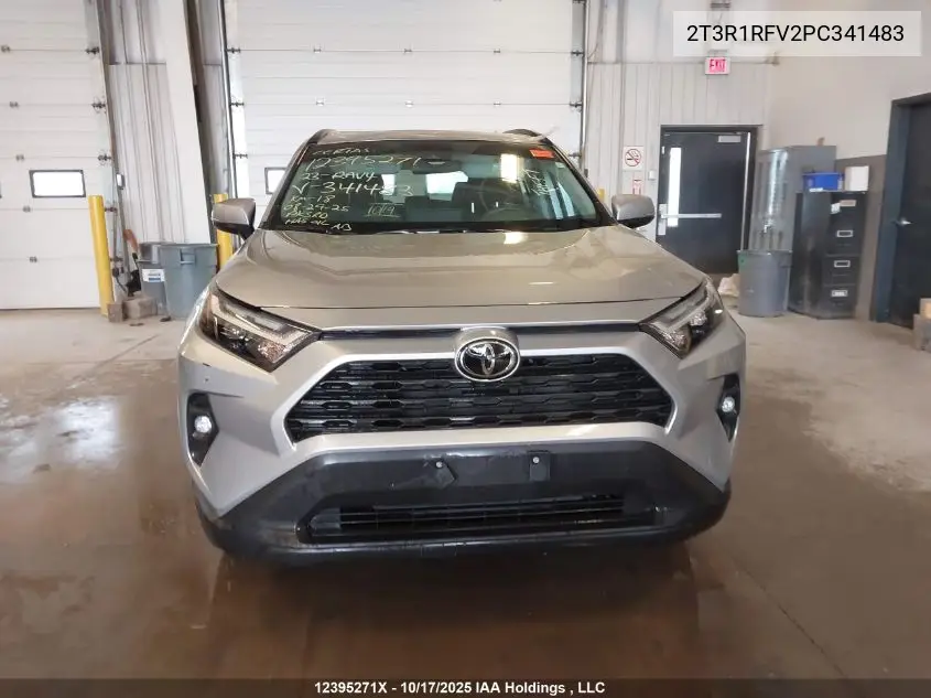 2T3R1RFV2PC341483 2023 Toyota Rav4 Xle