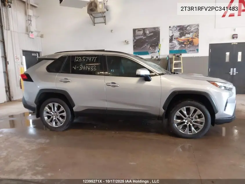 2T3R1RFV2PC341483 2023 Toyota Rav4 Xle