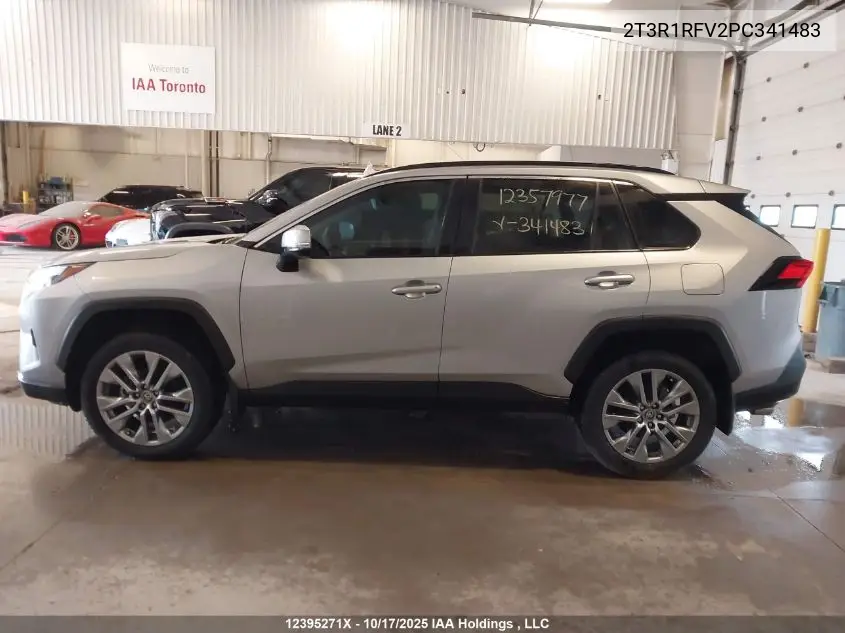 2T3R1RFV2PC341483 2023 Toyota Rav4 Xle