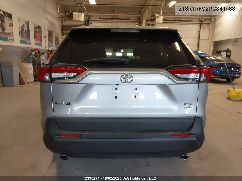 2T3R1RFV2PC341483 2023 Toyota Rav4 Xle