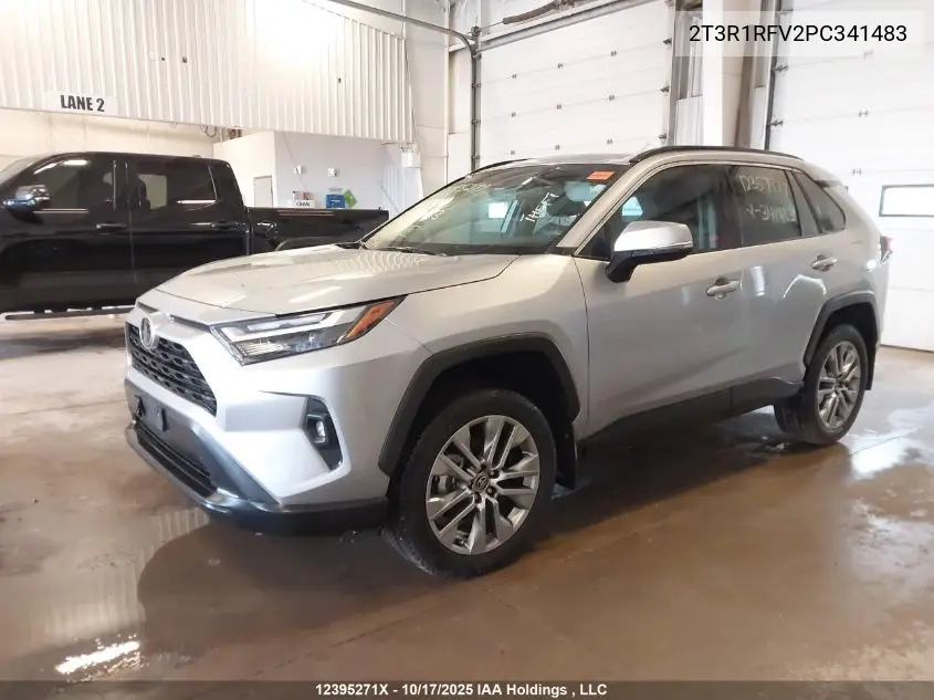 2T3R1RFV2PC341483 2023 Toyota Rav4 Xle