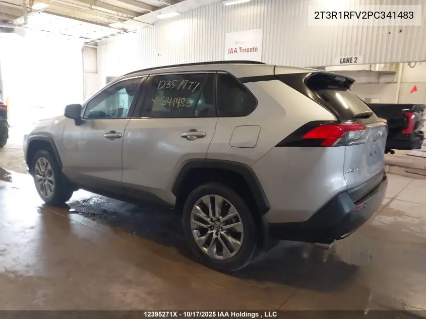 2T3R1RFV2PC341483 2023 Toyota Rav4 Xle