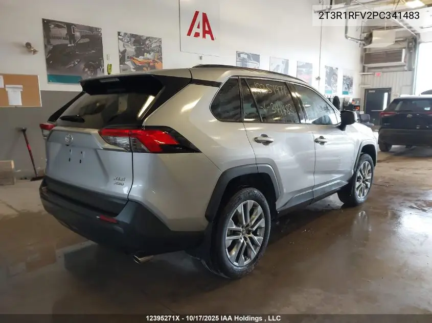 2T3R1RFV2PC341483 2023 Toyota Rav4 Xle