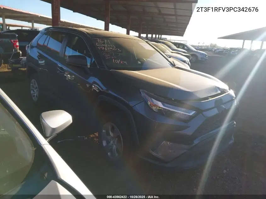 2T3F1RFV3PC342676 2023 Toyota Rav4 Le