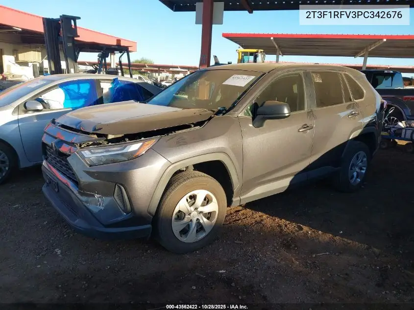 2T3F1RFV3PC342676 2023 Toyota Rav4 Le