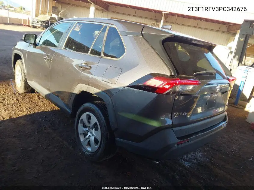 2T3F1RFV3PC342676 2023 Toyota Rav4 Le