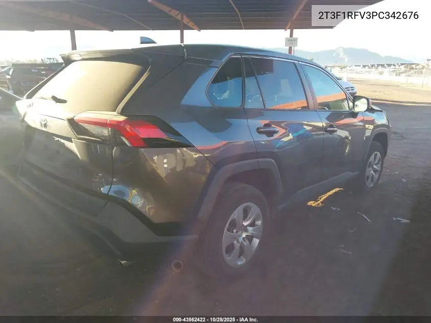 2T3F1RFV3PC342676 2023 Toyota Rav4 Le
