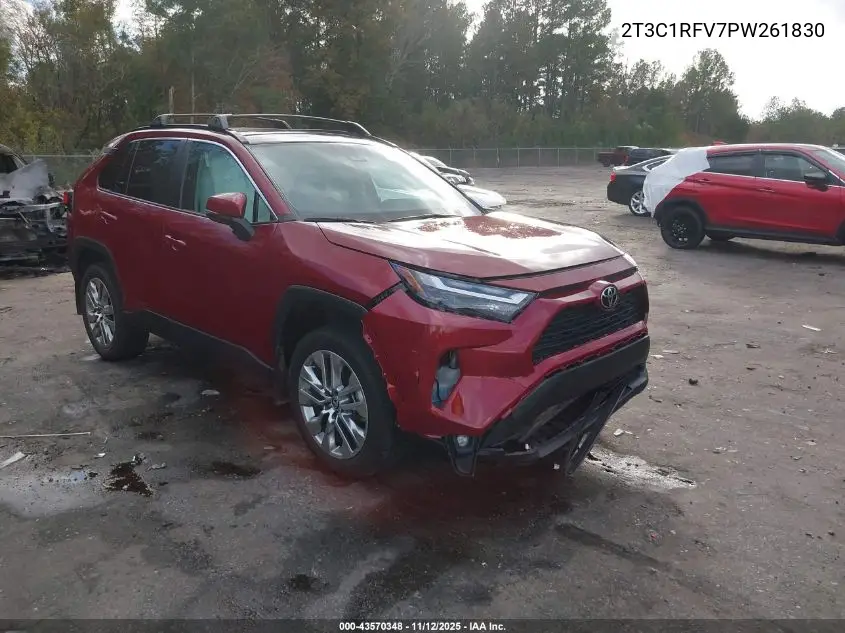 2T3C1RFV7PW261830 2023 Toyota Rav4 Xle Premium