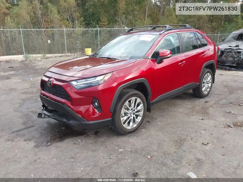2T3C1RFV7PW261830 2023 Toyota Rav4 Xle Premium