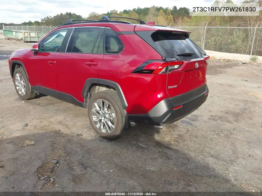 2T3C1RFV7PW261830 2023 Toyota Rav4 Xle Premium