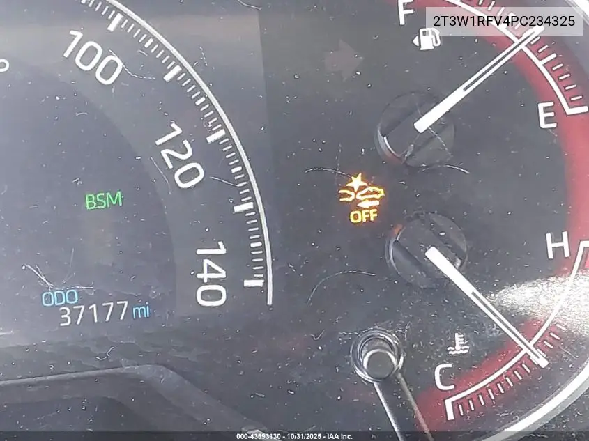 2T3W1RFV4PC234325 2023 Toyota Rav4 Xle