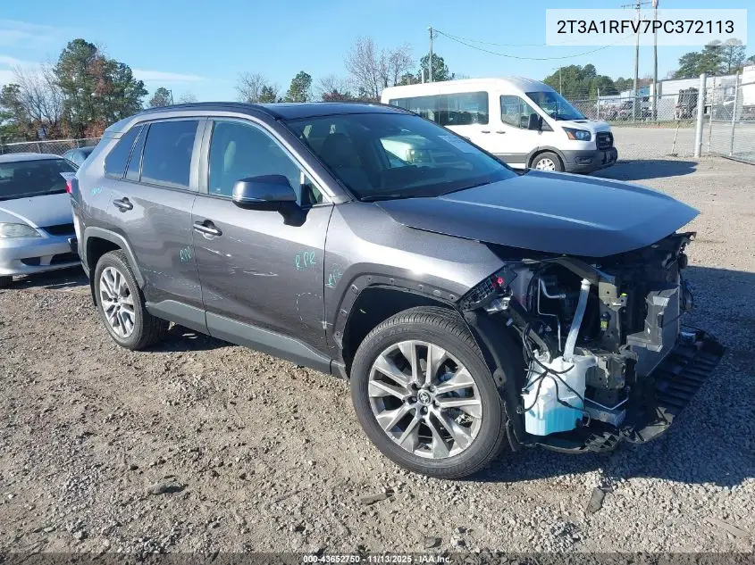 2T3A1RFV7PC372113 2023 Toyota Rav4 Xle Premium